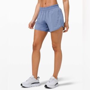 Lululemon Track That Short 5" Water Drop size 10. NWT